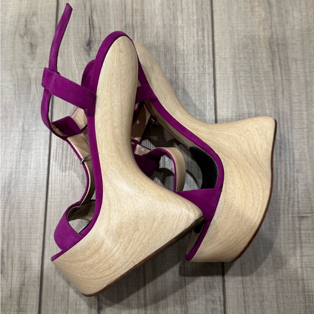 Giuseppe Zanotti Fuchsia Curve Gem Sandals - Picture 3 of 7